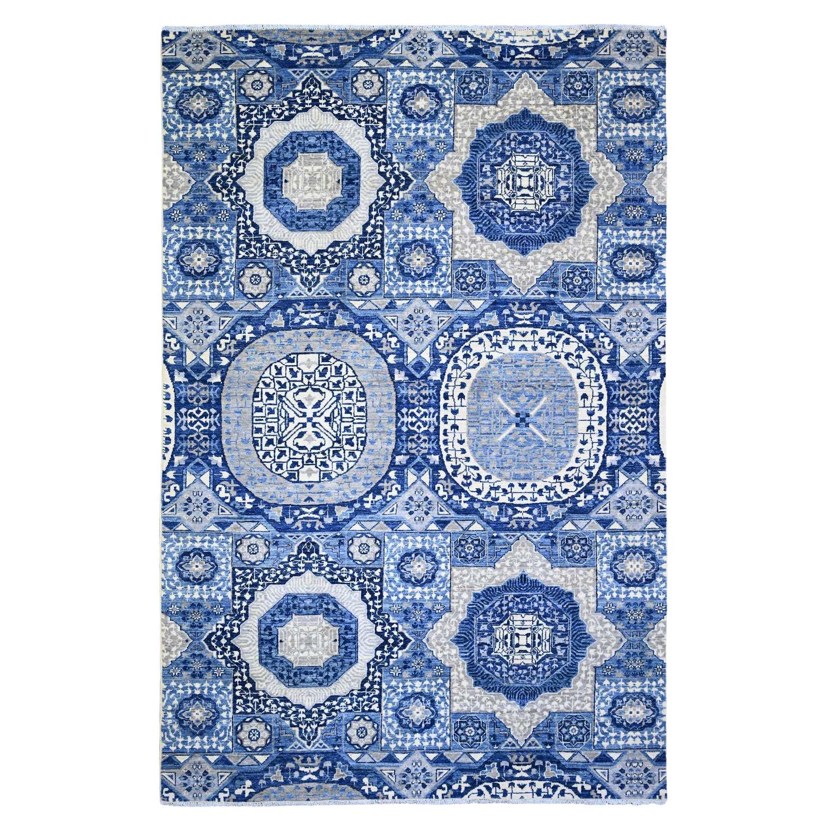 5'7"x9'2" Kleiner orientalischer Teppich aus weicher Wolle, handgeknüpft, Finer Peshawar Orientalischer Teppich