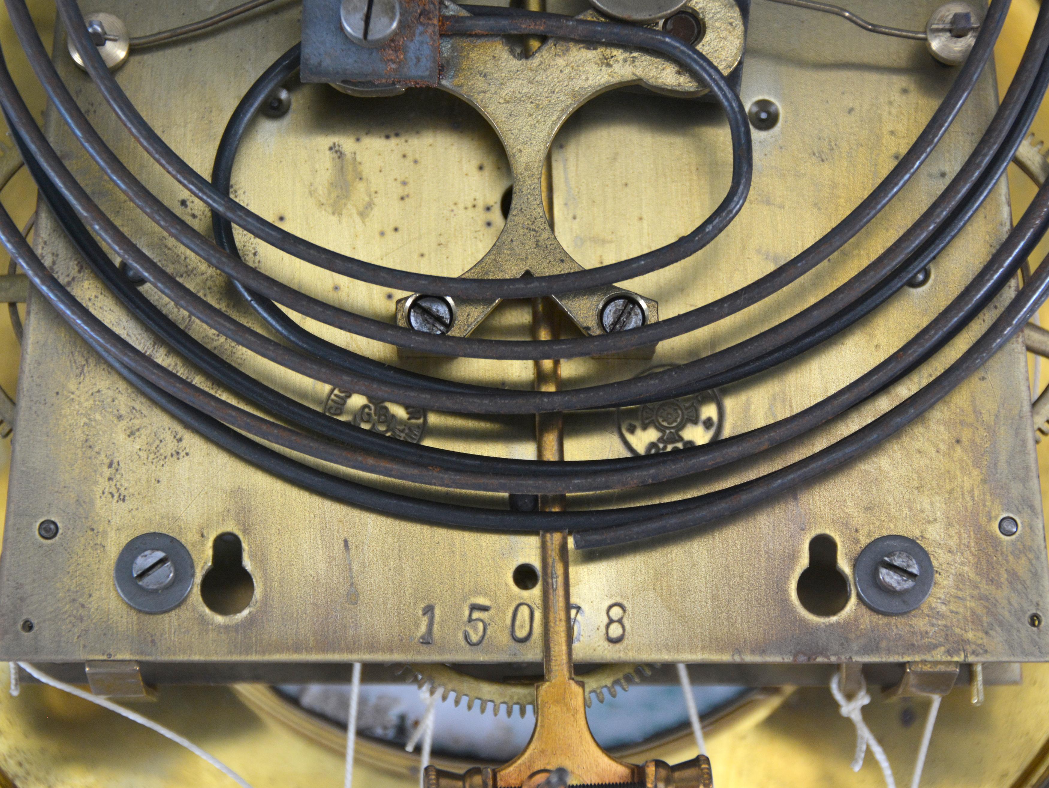 Reloj de pared regulador Gustav Becker Grand Sonnerie Vienna de 58