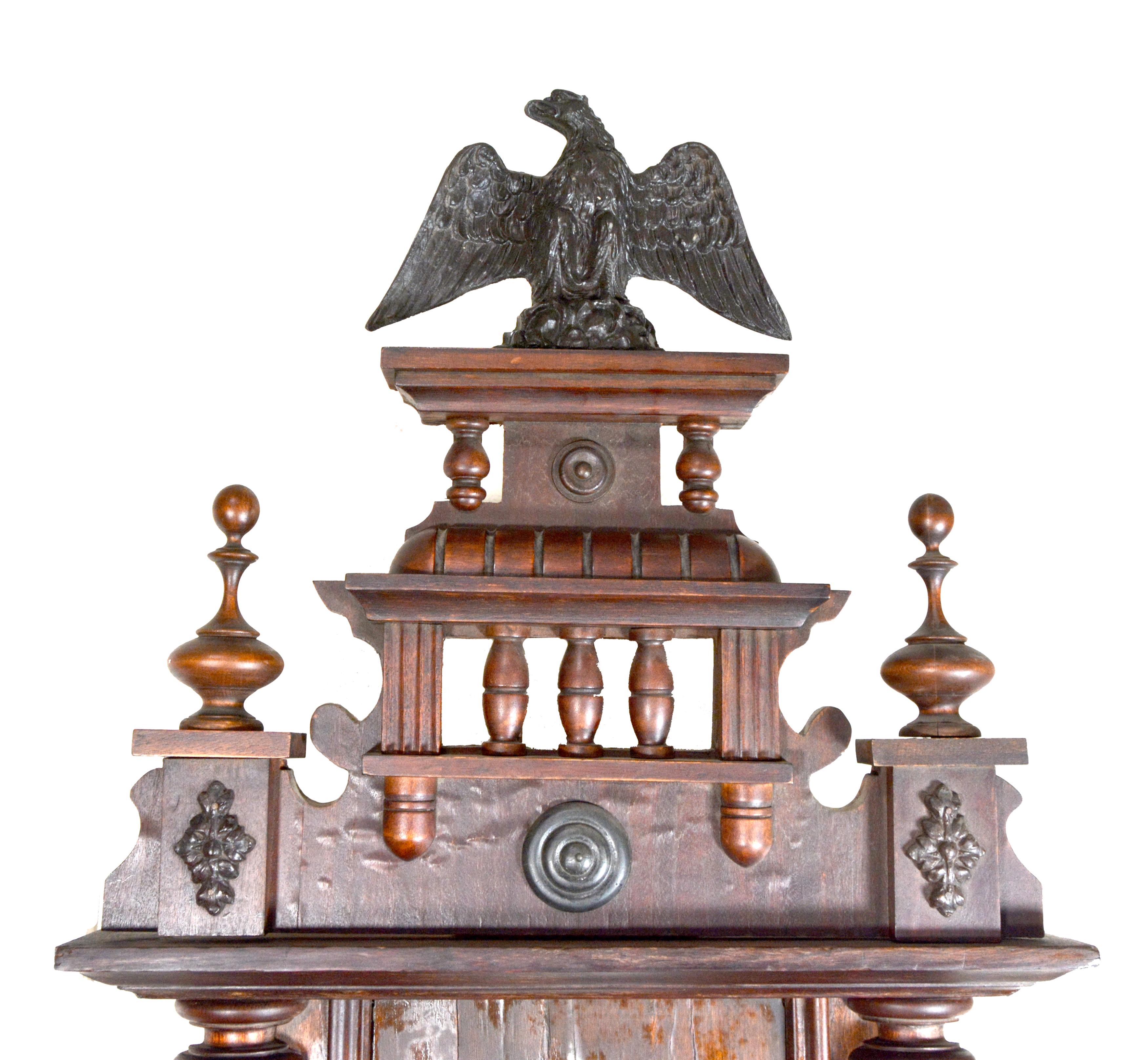 Reloj de pared regulador Gustav Becker Grand Sonnerie Vienna de 58