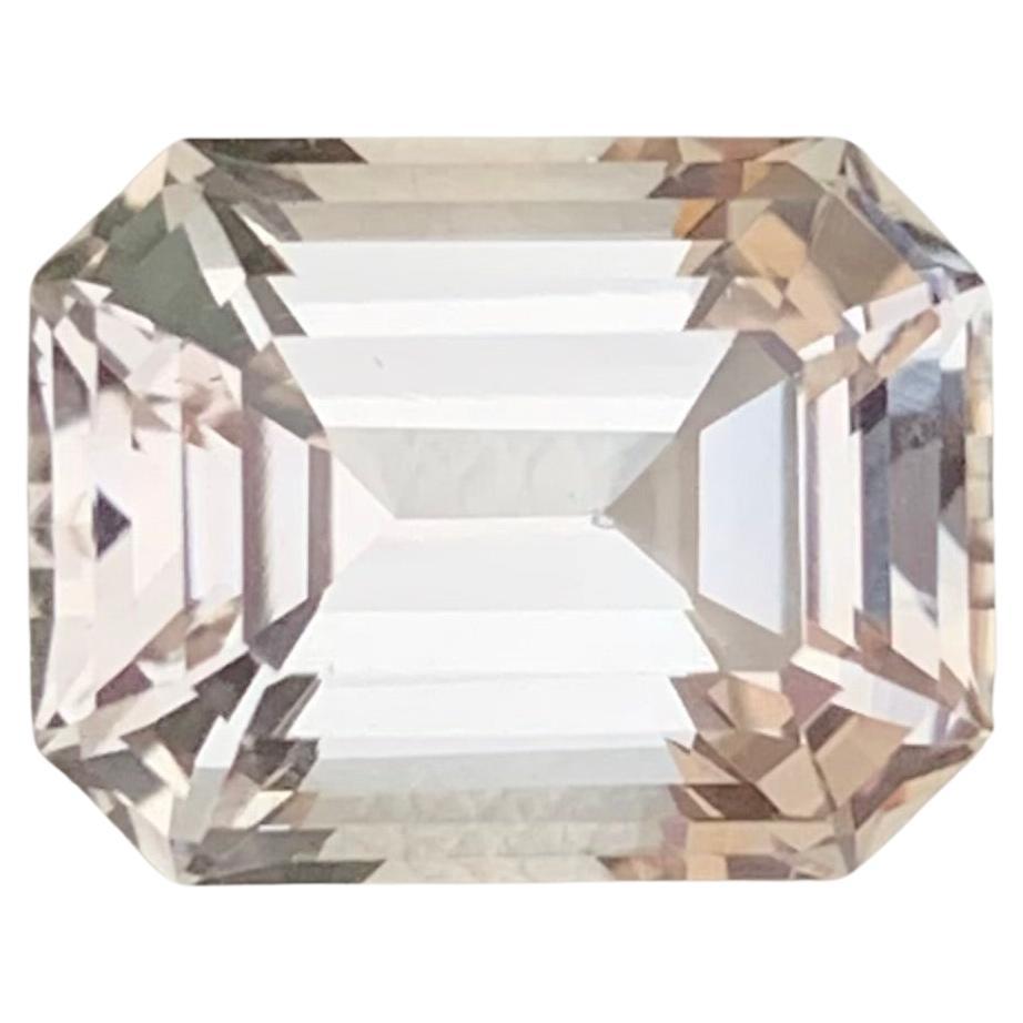 5.80 Carat Natural Faceted Golden Topaz Gemstone For Sale