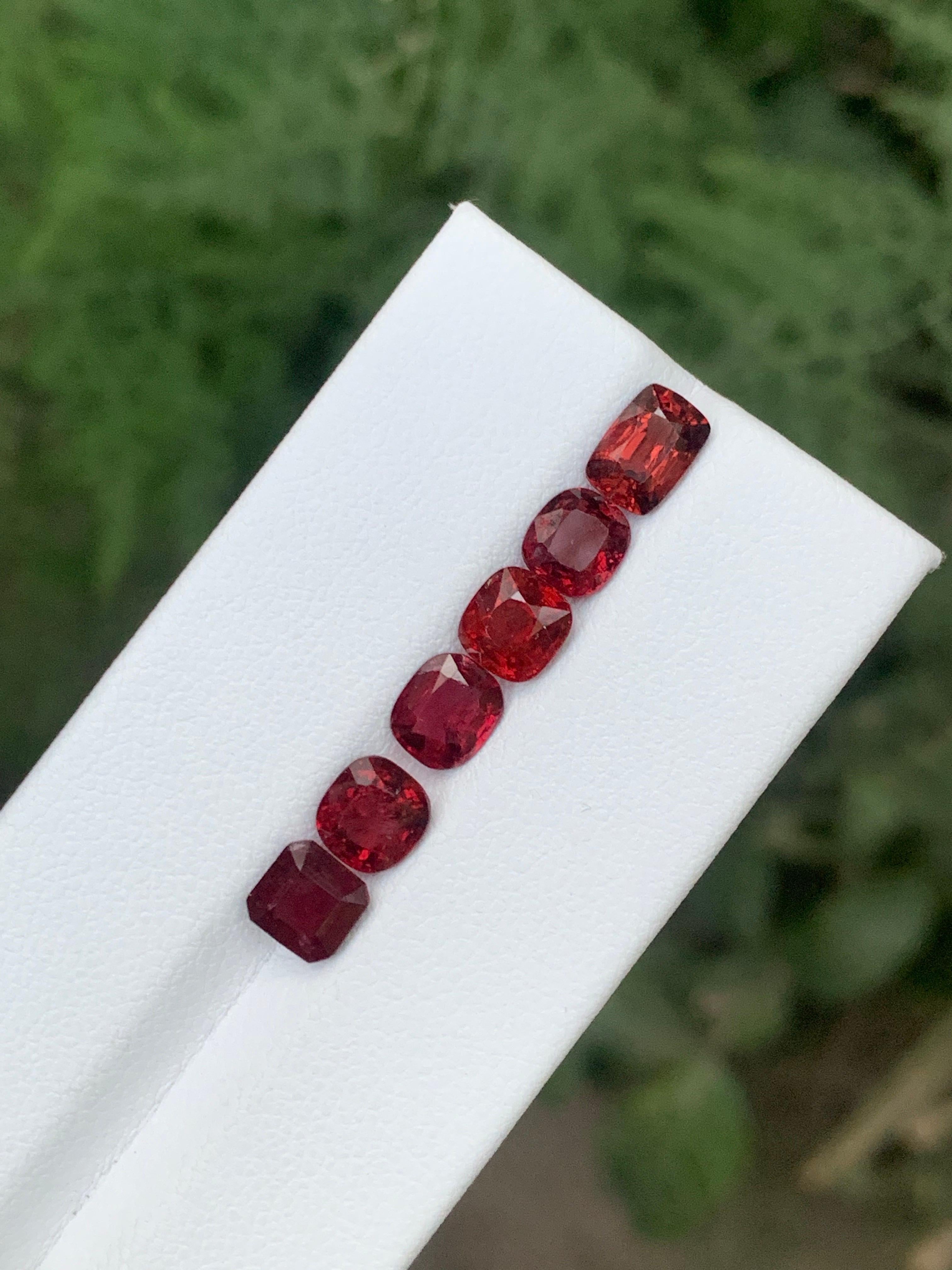 5,80 quilates Espinela birmana natural suelta Lote para joyería en venta 4