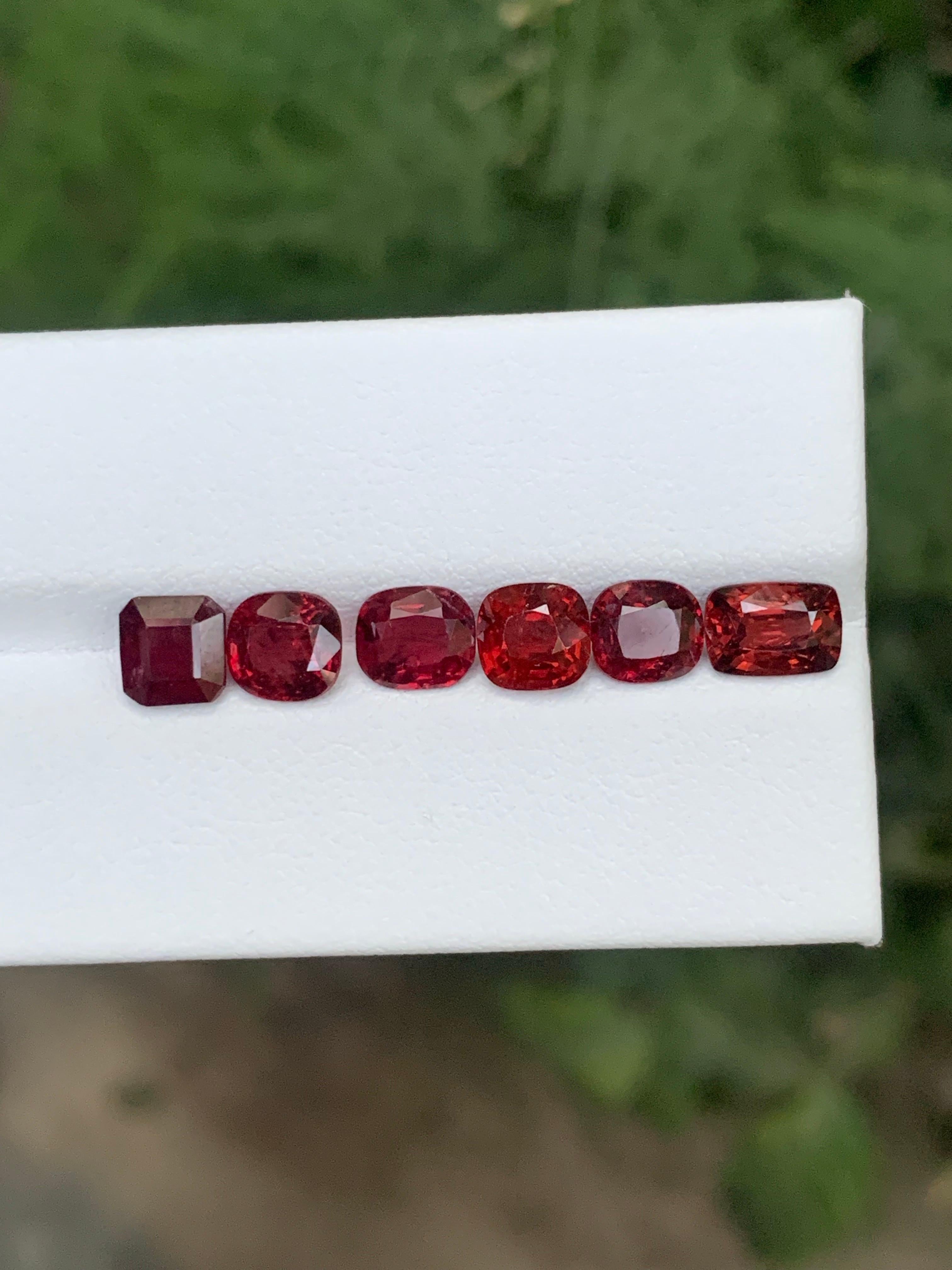 5,80 quilates Espinela birmana natural suelta Lote para joyería Artes y manualidades en venta