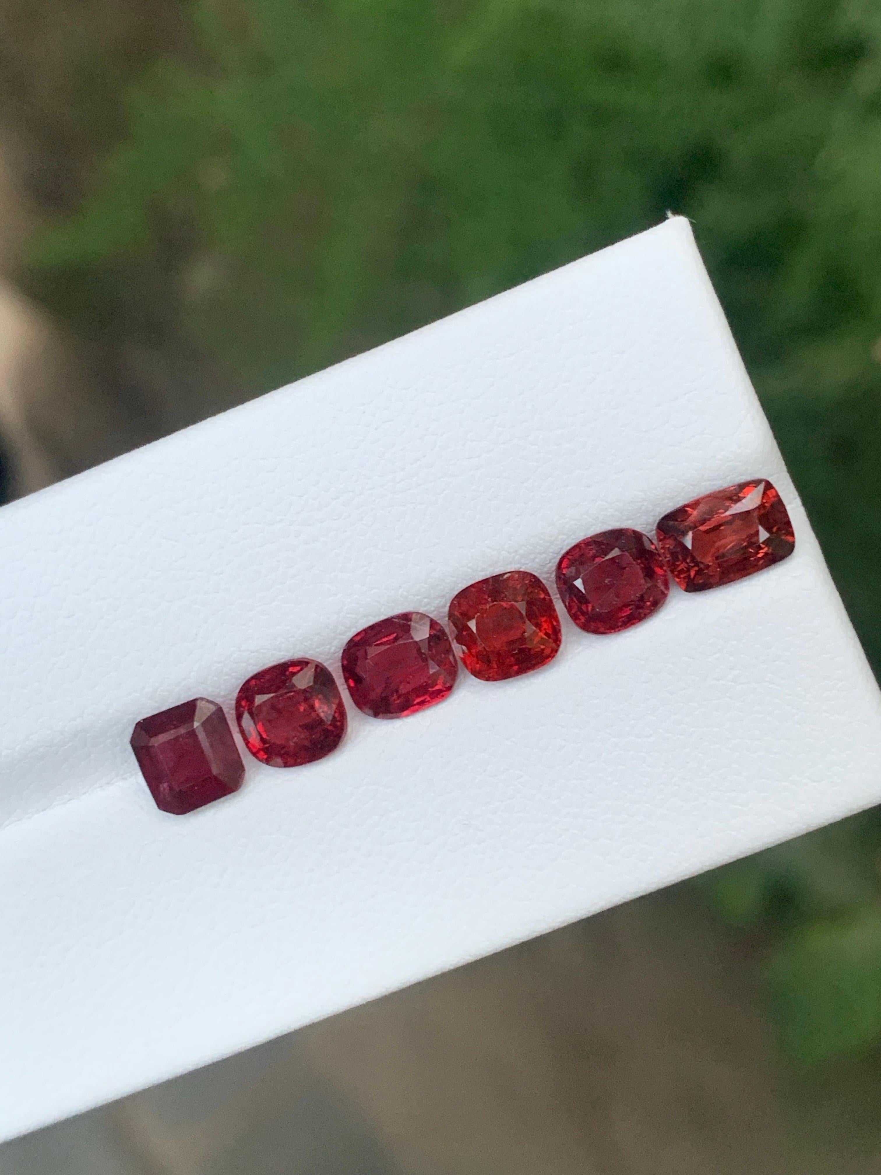 Femenino o masculino 5,80 quilates Espinela birmana natural suelta Lote para joyería en venta