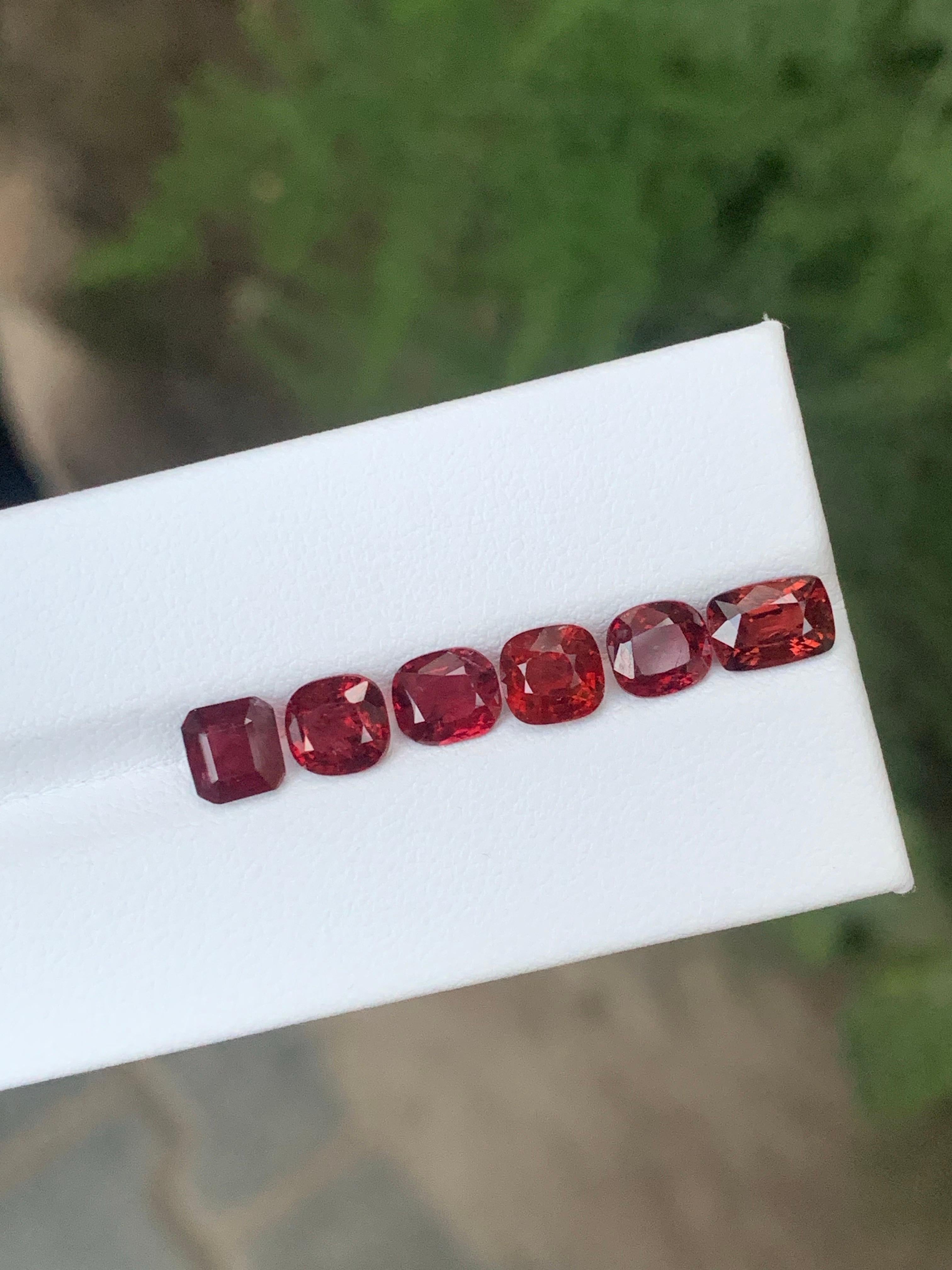 5,80 quilates Espinela birmana natural suelta Lote para joyería en venta 2