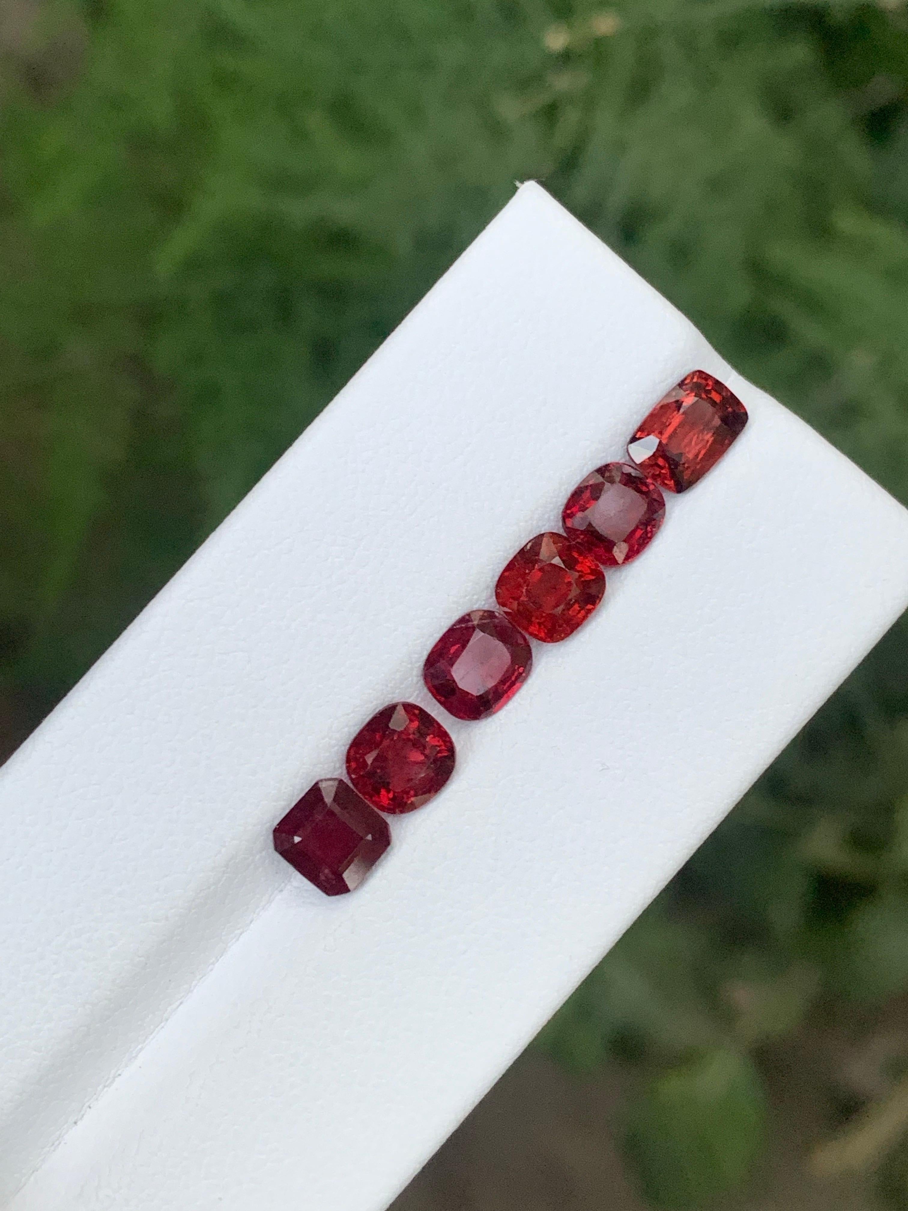 5,80 quilates Espinela birmana natural suelta Lote para joyería en venta 3