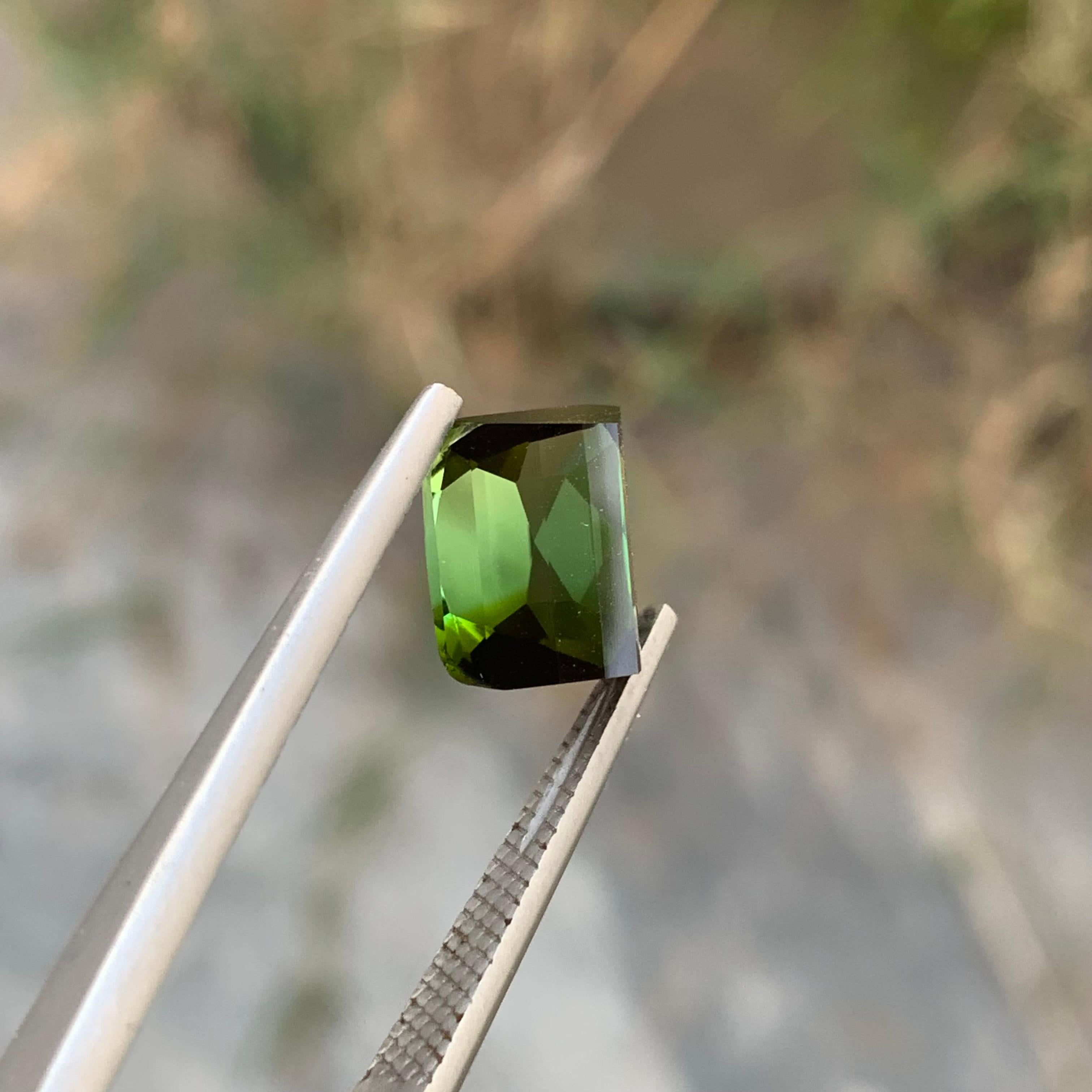 5,80 Quilates Turmalina Natural Suelta Forma Cuadrada Gema Para Joyería en venta 4