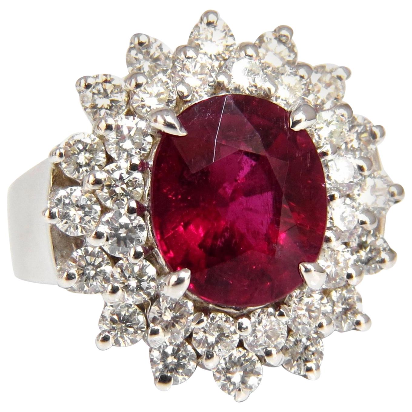 Rubellite & 18k Rose Gold Stamp Bracelet