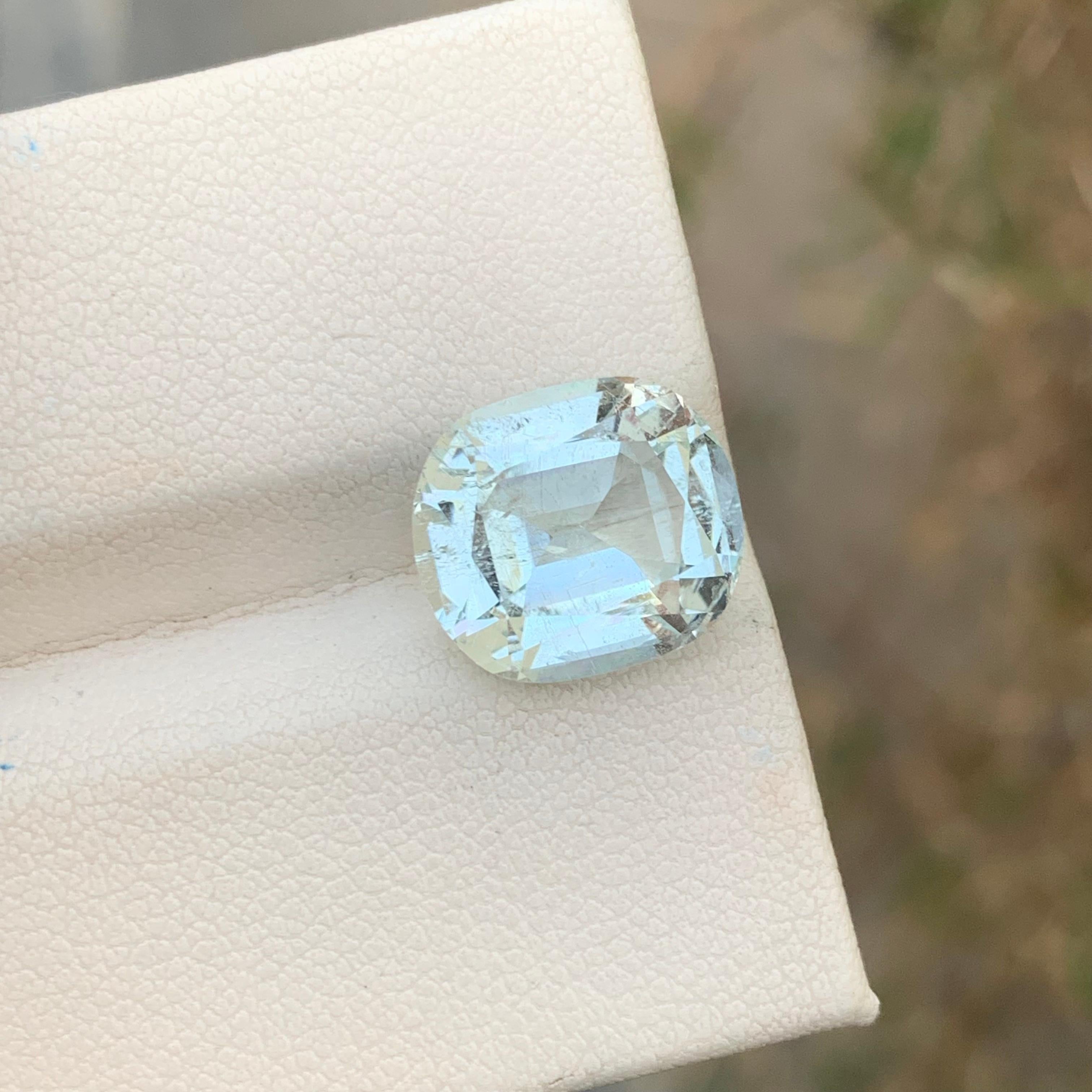 5.80 Carats Natural Loose Included Aquamarine Ring Gem In New Condition For Sale In Peshawar, PK