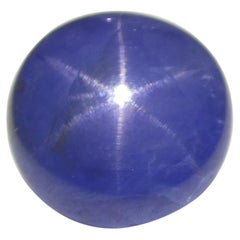 5,84 Karat ovaler blauer Sternsaphir GIA zertifiziert Burma, 'Myanmar'