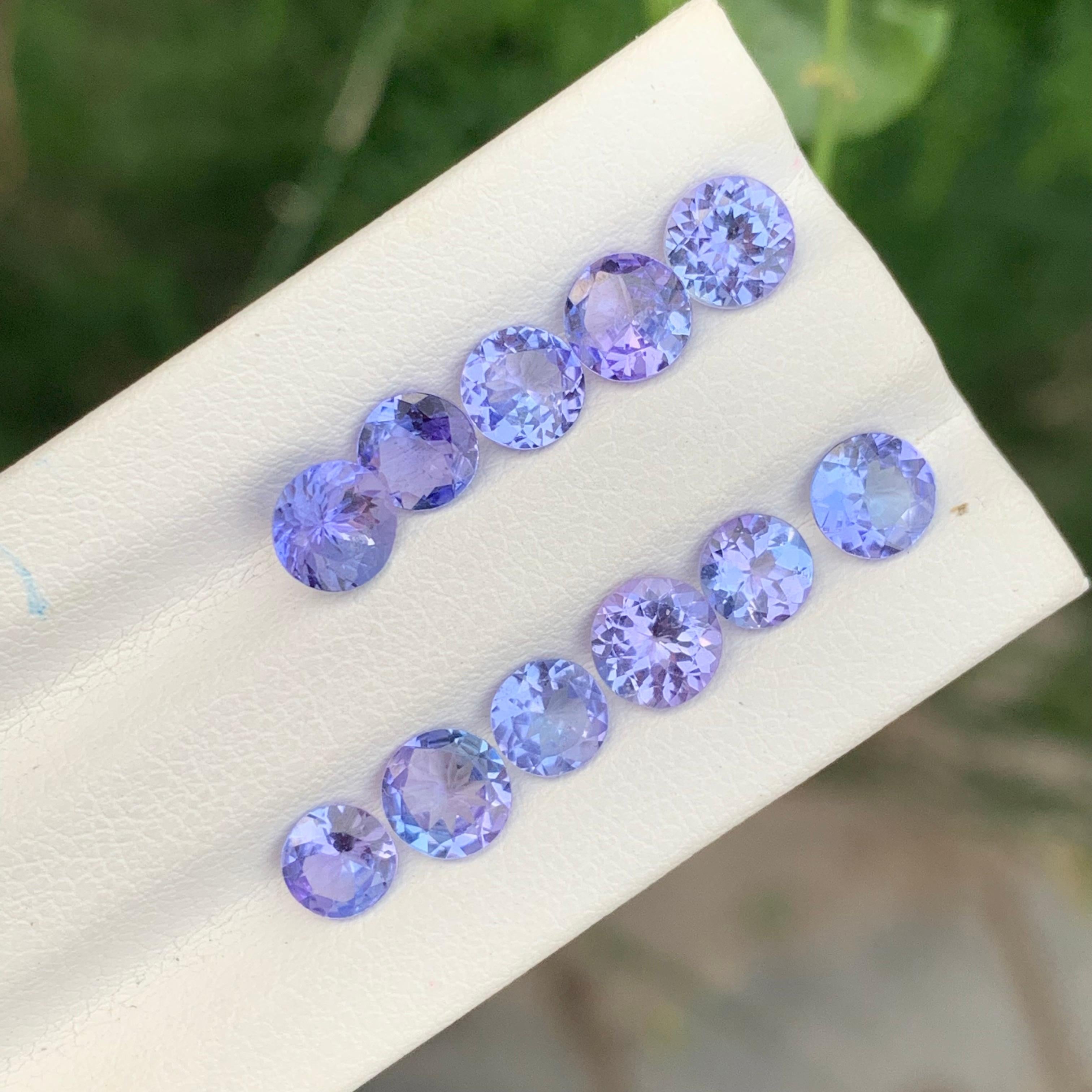5.85 Carat Natural Loose Tanzanite Lot For Jewellery Making For Sale 4