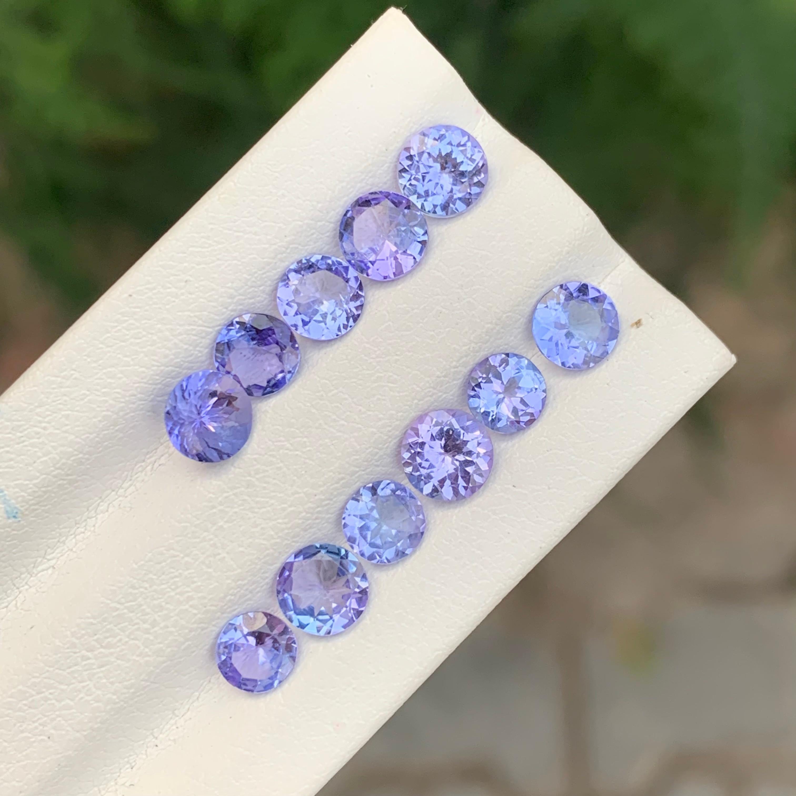 5.85 Carat Natural Loose Tanzanite Lot For Jewellery Making For Sale 1
