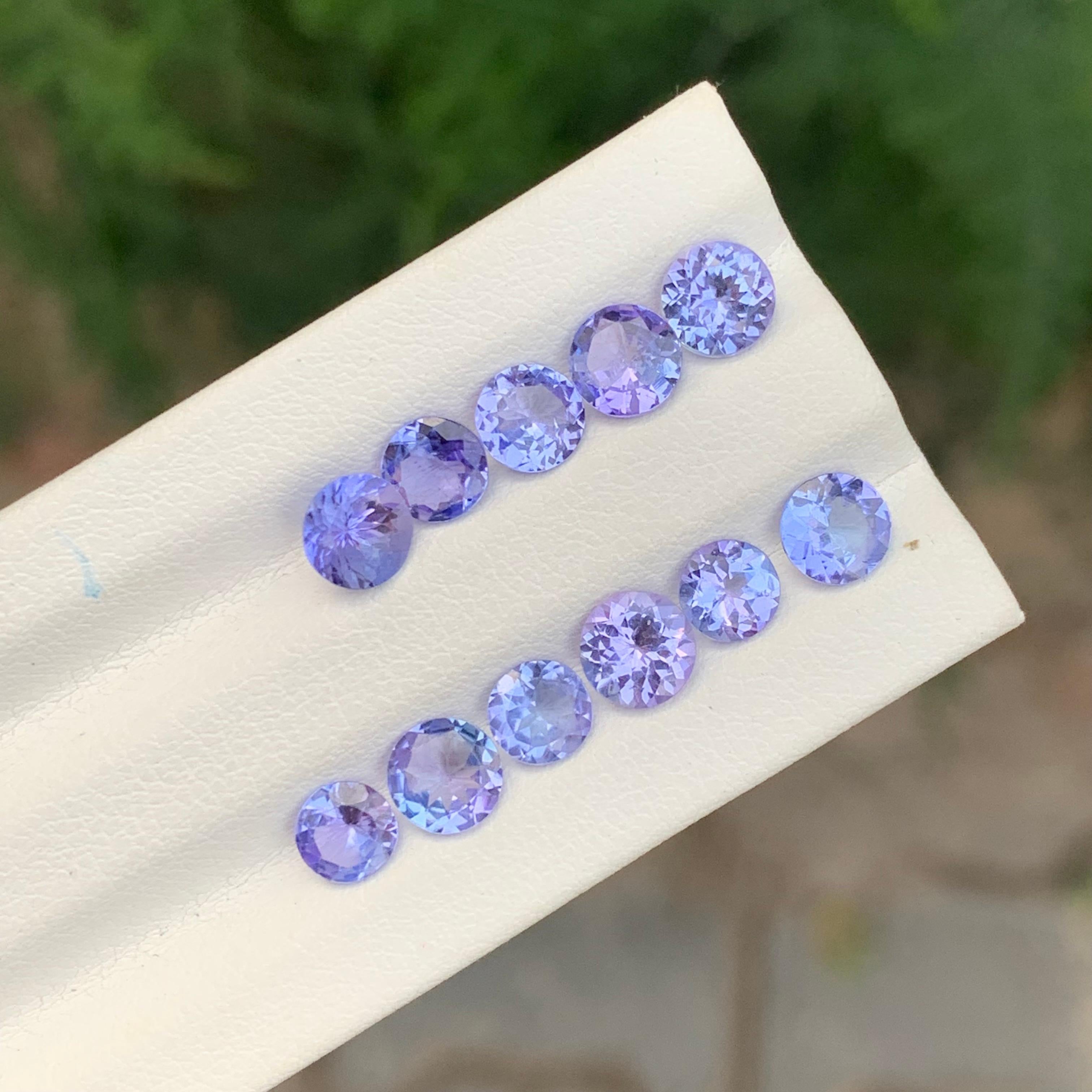 5.85 Carat Natural Loose Tanzanite Lot For Jewellery Making For Sale 2