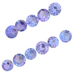 5.85 Carat Natural Loose Tanzanite Lot For Jewellery Making
