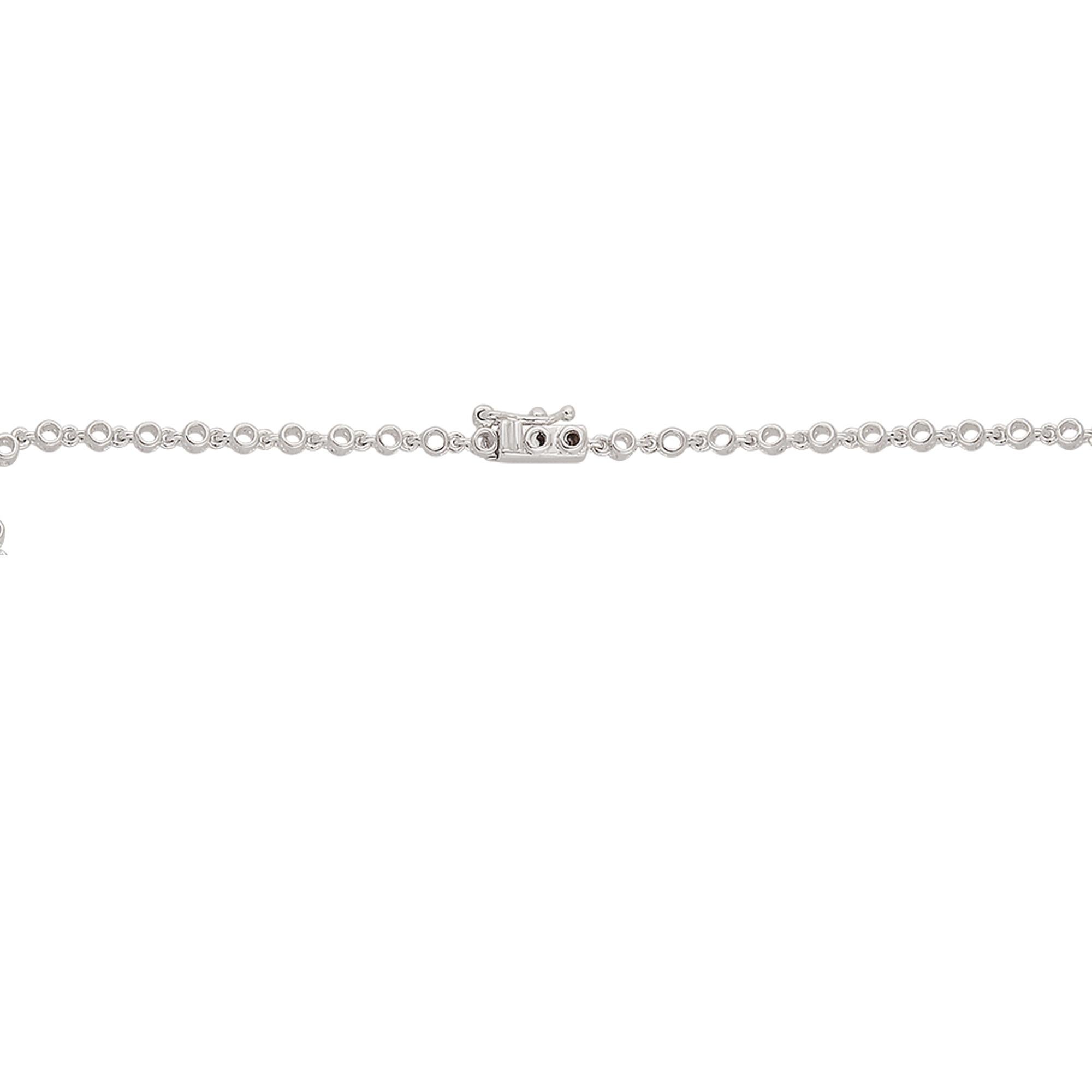 5.86 Carat Pear Zambian Emerald Pendant Necklace 5.70 Ct Diamond 18k White Gold Neuf - En vente à Diera, Dubai
