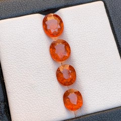 5.86 Carat Vivid Orange Spessartite/Spessartine/Mandarin Garnet Loose Gemstones