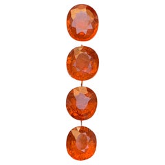 5.86 Carat Vivid Orange Spessartite/Spessartine/Mandarin Garnet Loose Gemstones