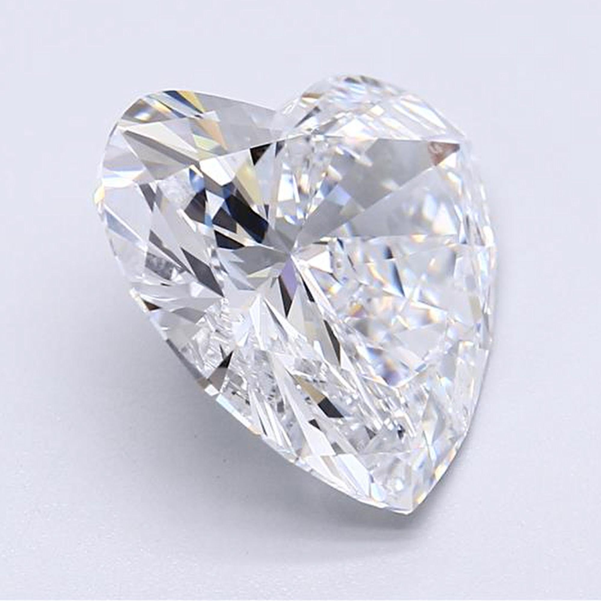 Heart Cut 5.88 Carat Heart Shape Diamond GIA Certified For Sale
