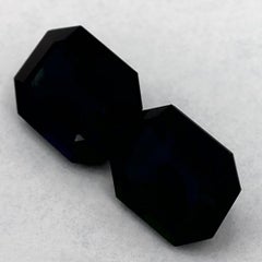 5.89 carati di zaffiro blu ottagonale sfuso