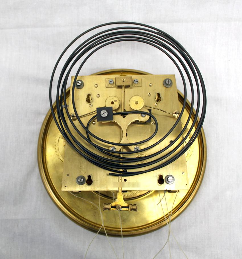 German Gustav Becker 3 Weight Grand Sonnerie Vienna Regulator Wall Clock For Sale 9