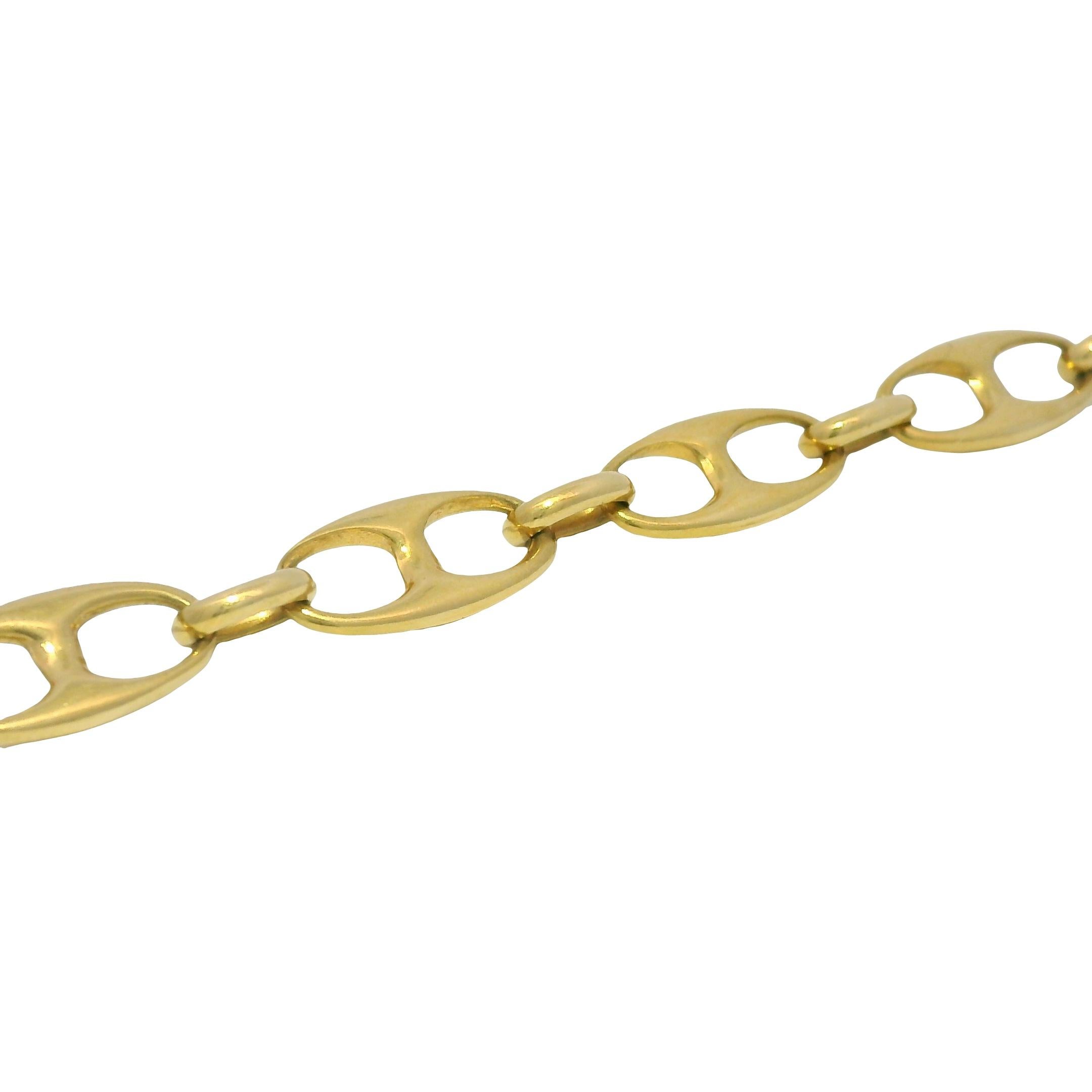 Collier en or jaune 14k à maillons plats Marin de 5,8 mm avec chaîne de 24,5 pouces

Produit : Collier à maillons Marin/Anchor
MATERIAL : Or jaune 14k
Longueur de la chaîne : La chaîne a une longueur d'environ 24.5 pouces.
Dimensions de la chaîne :