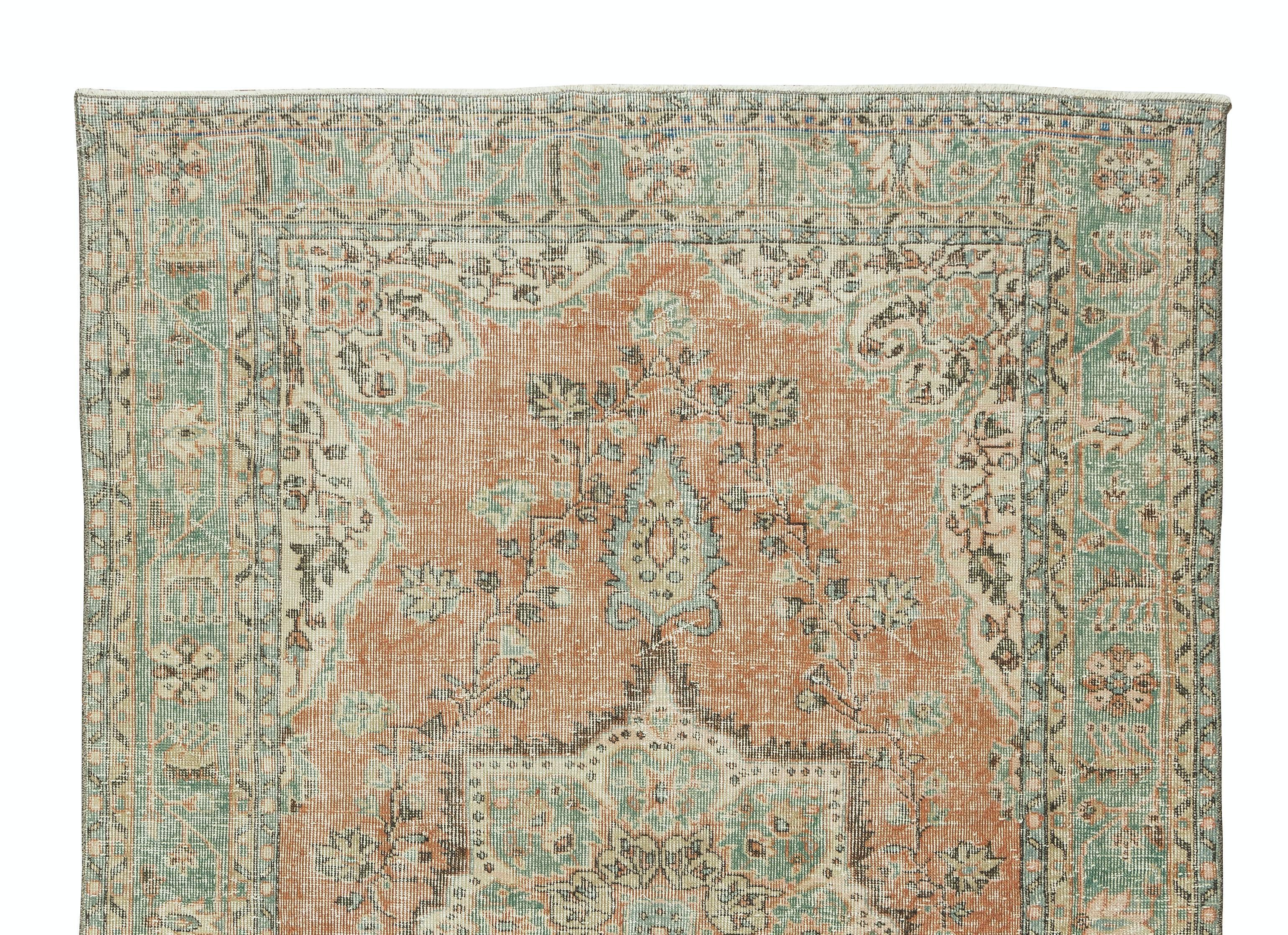 5.8x8.2 m handgeknüpfter Teppich aus anatolischer Wolle für Wohn- und Büro (Türkisch) im Angebot