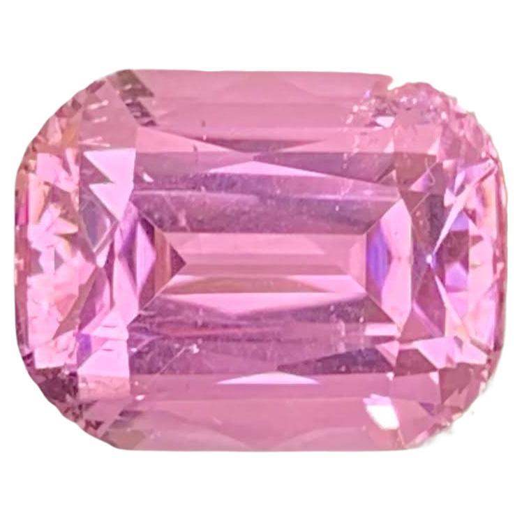 5.90 Carati di tormalina rosa sfusa Nature taglio cuscino Gemma afgana