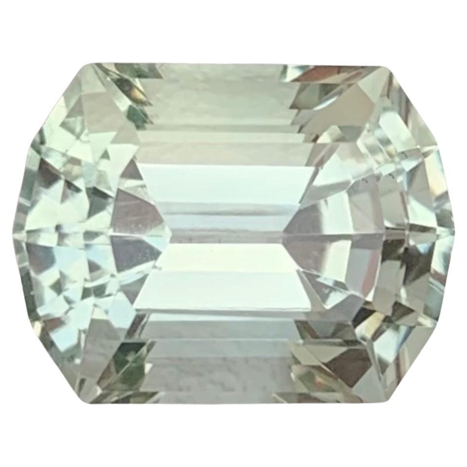 5,90 Carati di Ametista Verde Naturale Sciolta Prasiolite Gemma del Brasile