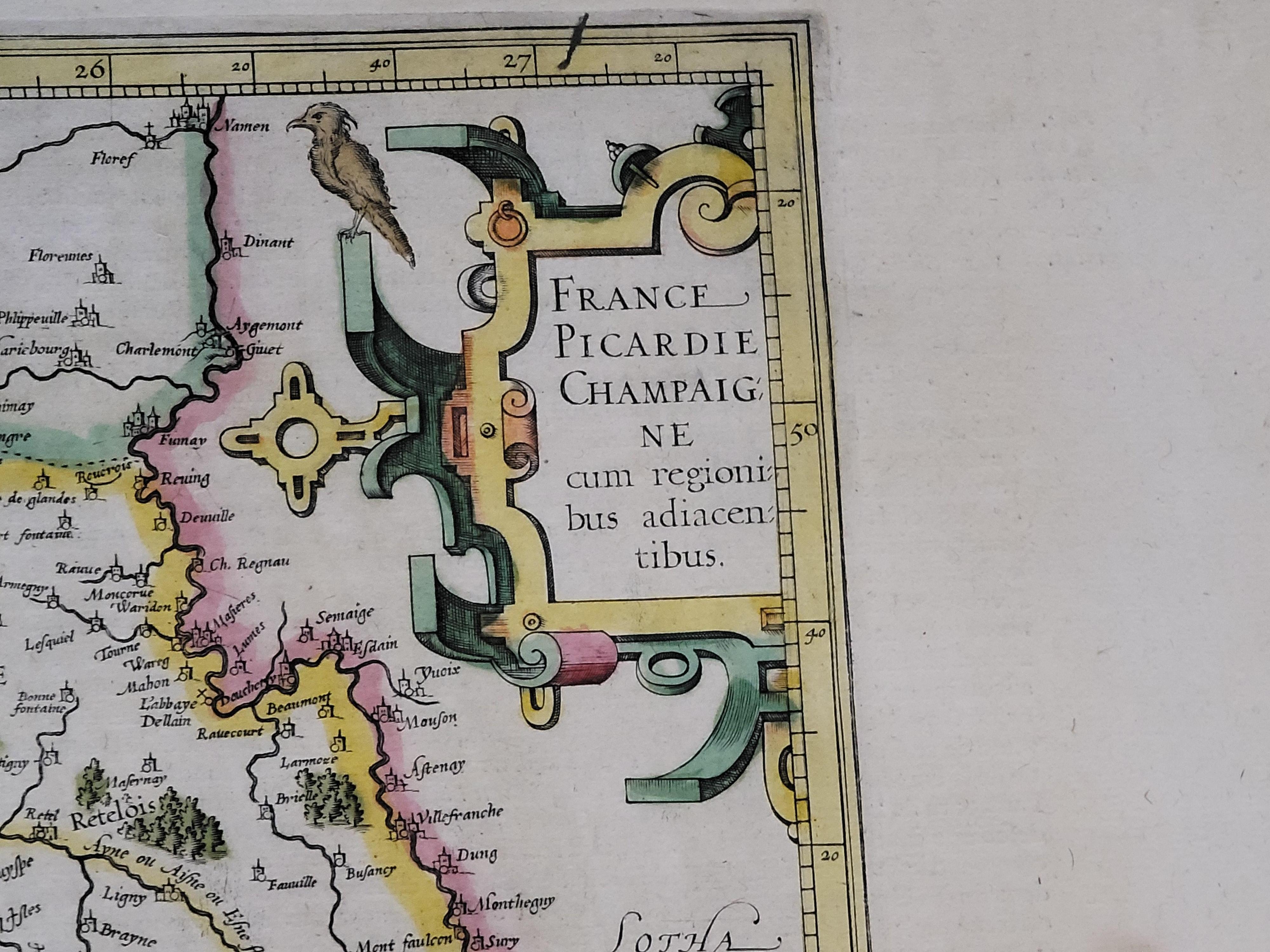 Dutch 1590 Mercator Map Entitled 