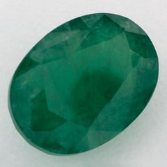 5.91 Ct Emerald Oval Loose Gemstone