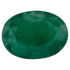 5.91 Ct Emerald Oval Loose Gemstone (pierre précieuse en vrac)