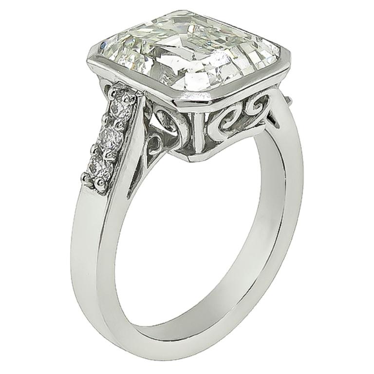 954 Platinum Diamond Ring