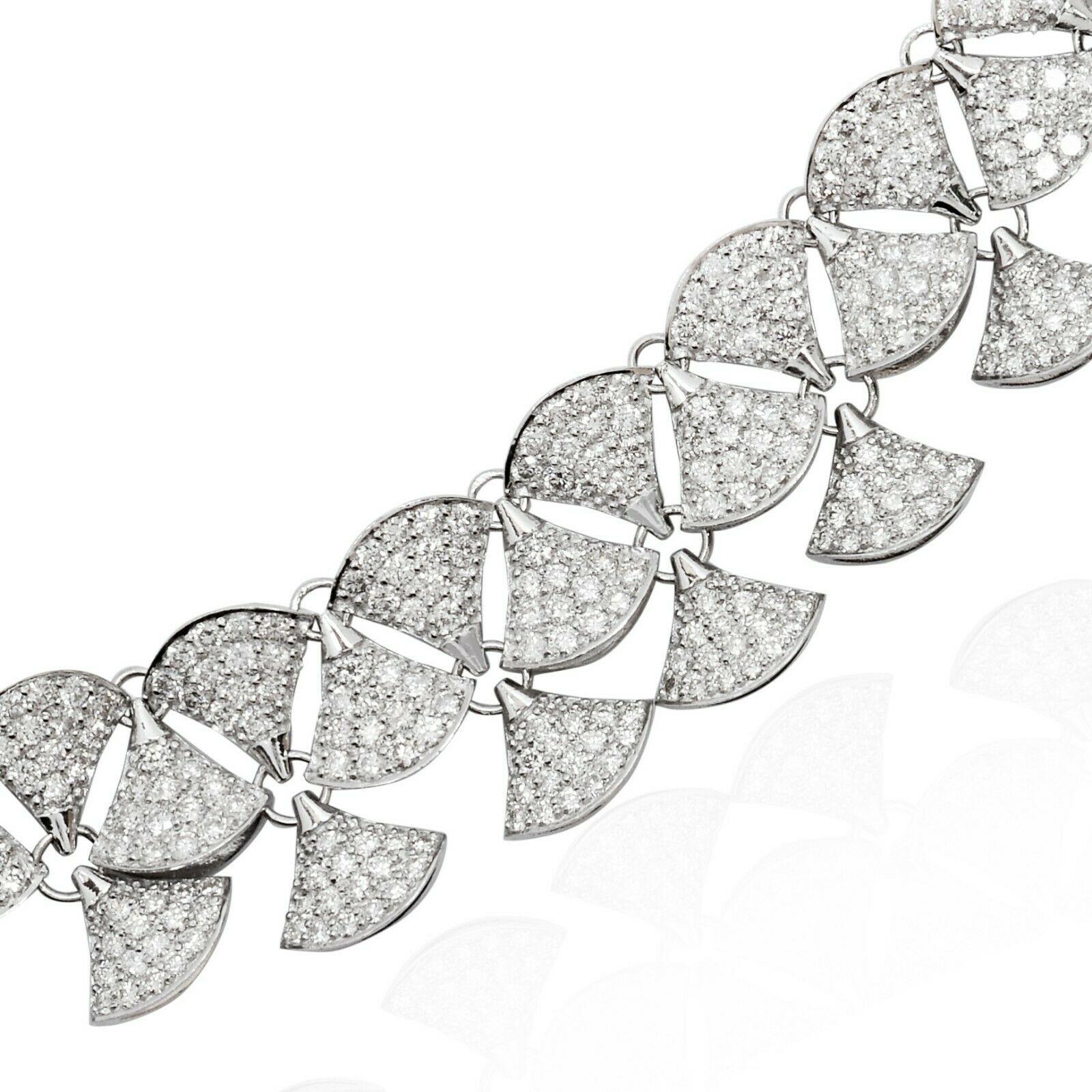 Diva-Ohrringe, 5,95 Karat Diamant 14 Karat Weißgold (Gemischter Schliff) im Angebot