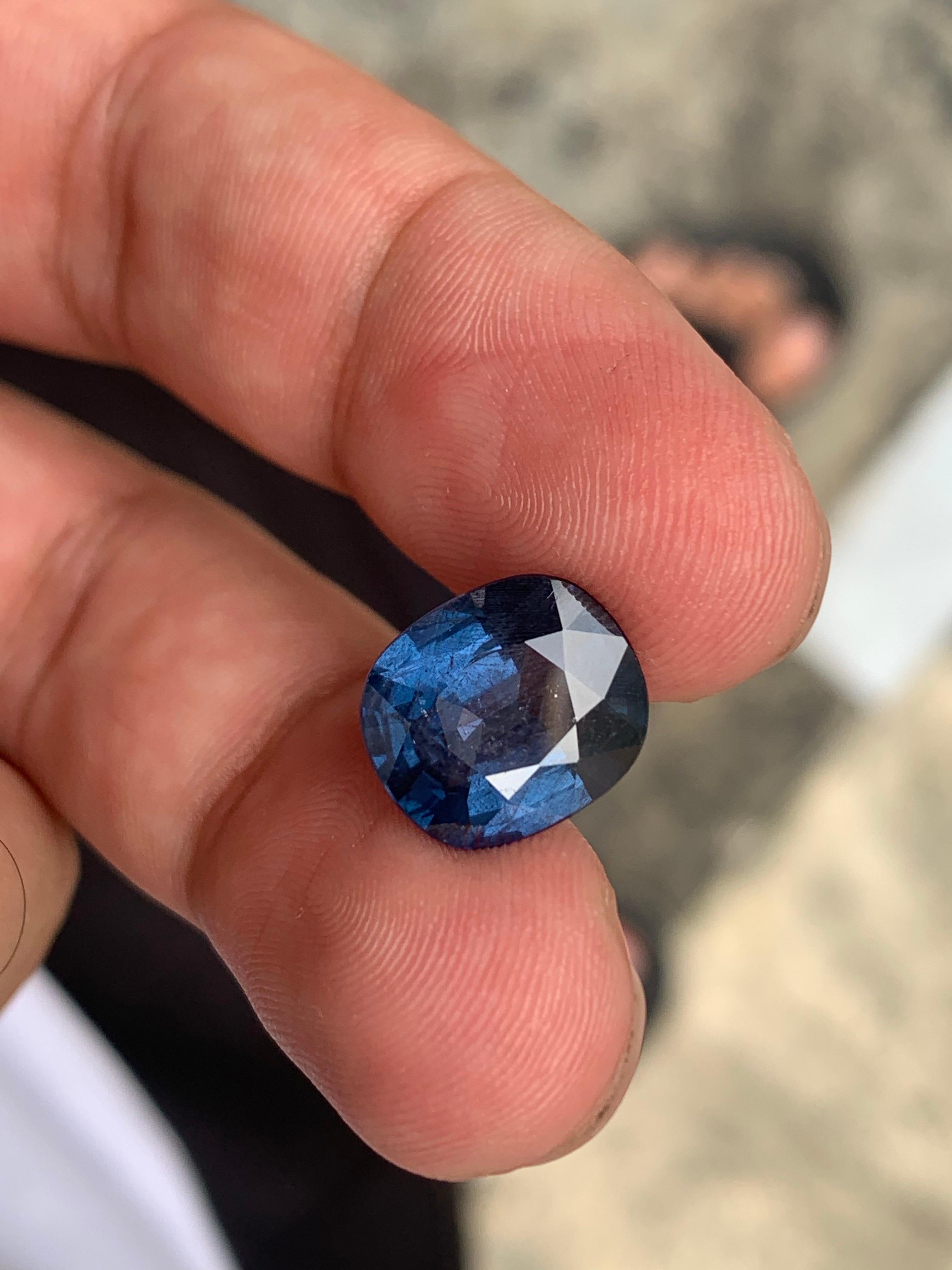 5,95 Carati Nature Spinello sciolto con cambio di colore Gemma della Tanzania in vendita 6