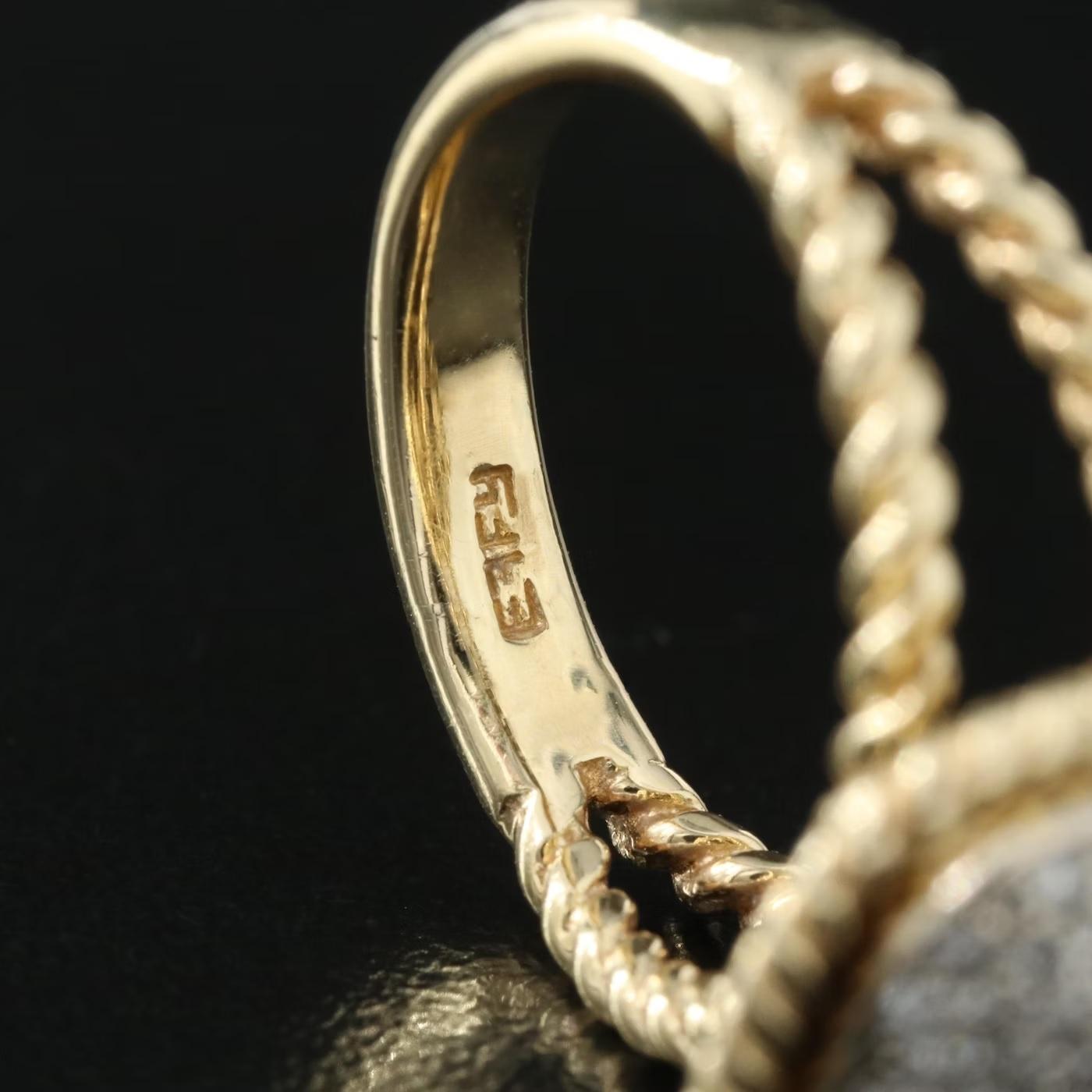 $5950 / NEU / EFFY D'ORO Diamantring / 14K Gold / Luxus im Angebot 3