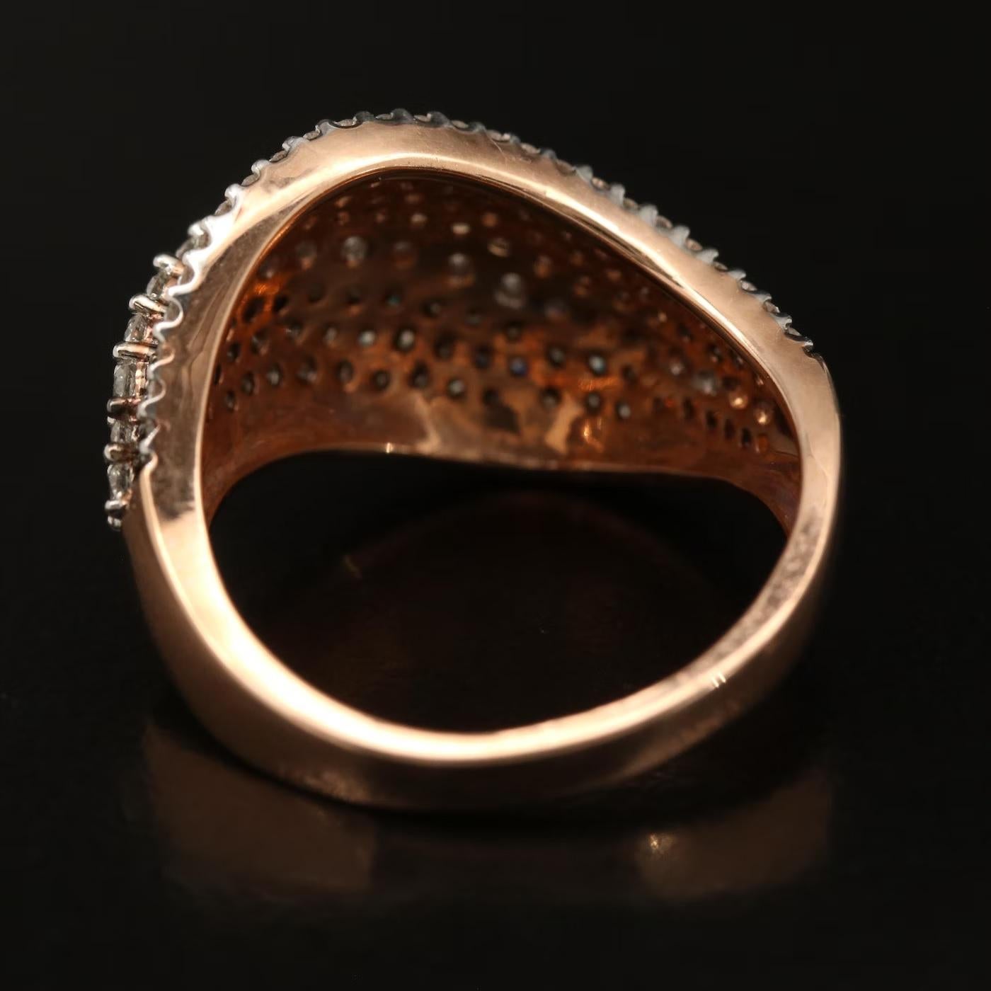 $5950 / Universal Diamond NY Designer 3D-Ring / 2,75 Karat Diamant / 14K 1