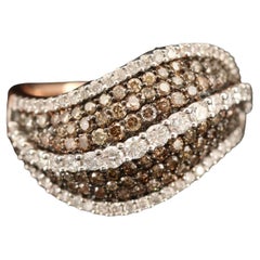 $5950 / Universal Diamond NY Designer 3D-Ring / 2,75 Karat Diamant / 14K