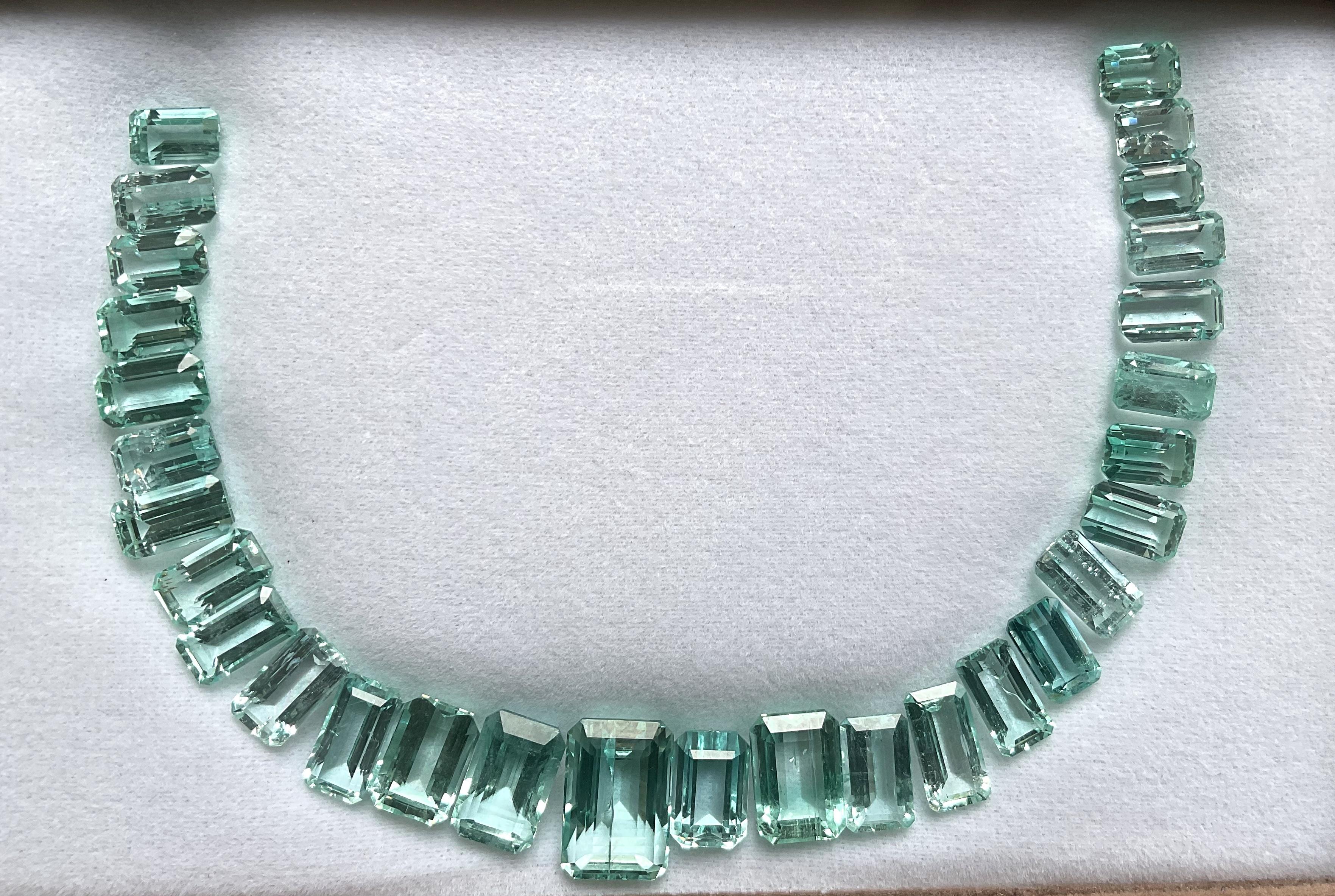 59,53 Karat Nigeria Smaragd Oktagon Schliff Stein Layout Feiner Schmuck Natürlicher Edelstein im Angebot 1