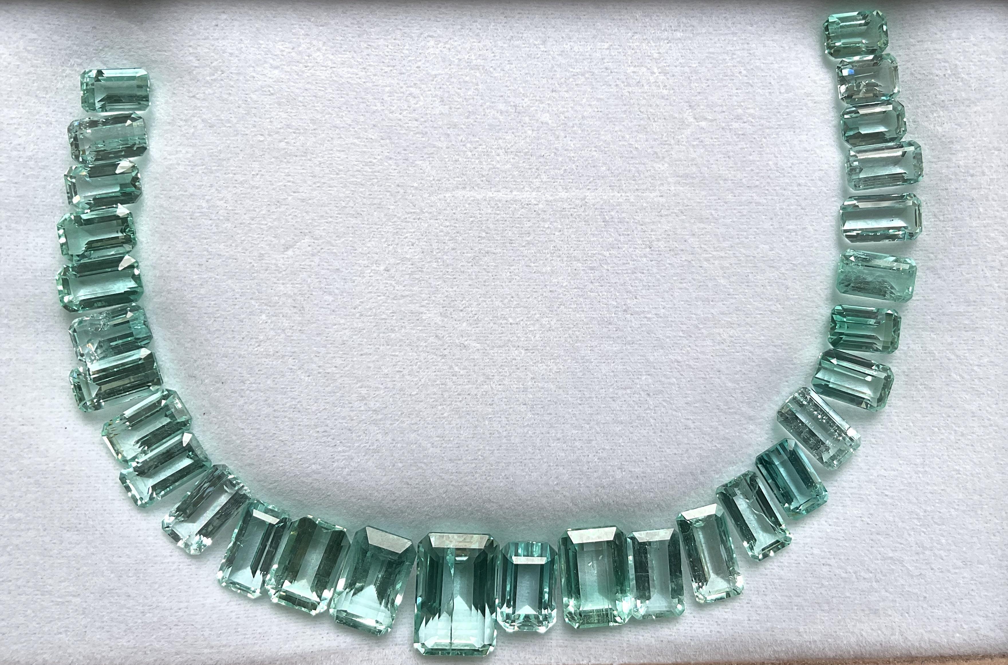 59,53 Karat Nigeria Smaragd Oktagon Schliff Stein Layout Feiner Schmuck Natürlicher Edelstein im Angebot 2