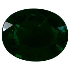 Used 5.96 Ct Emerald Oval Loose Gemstone