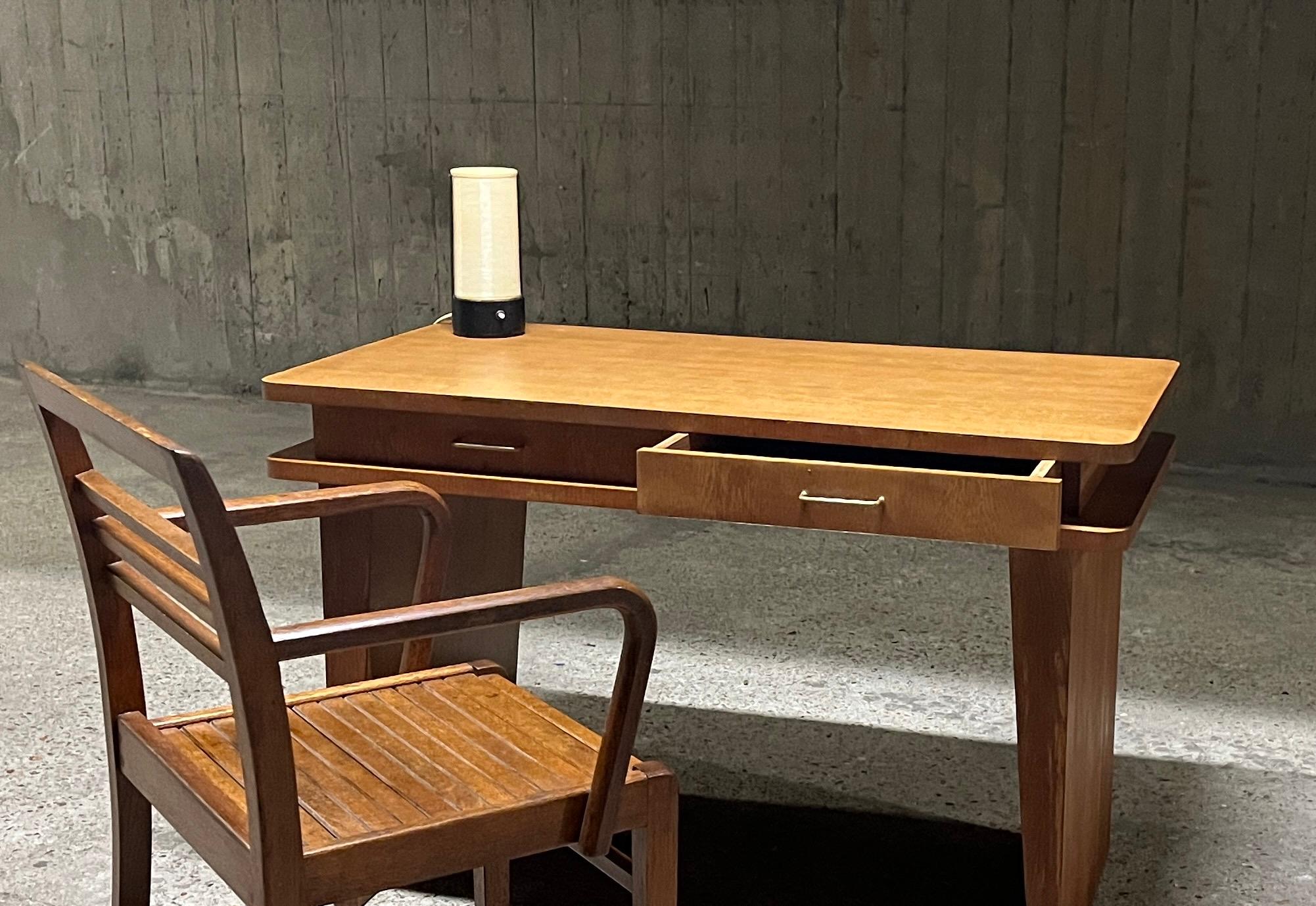 French 5964 table lamp by Joseph-André Motte published by Disderot For Sale