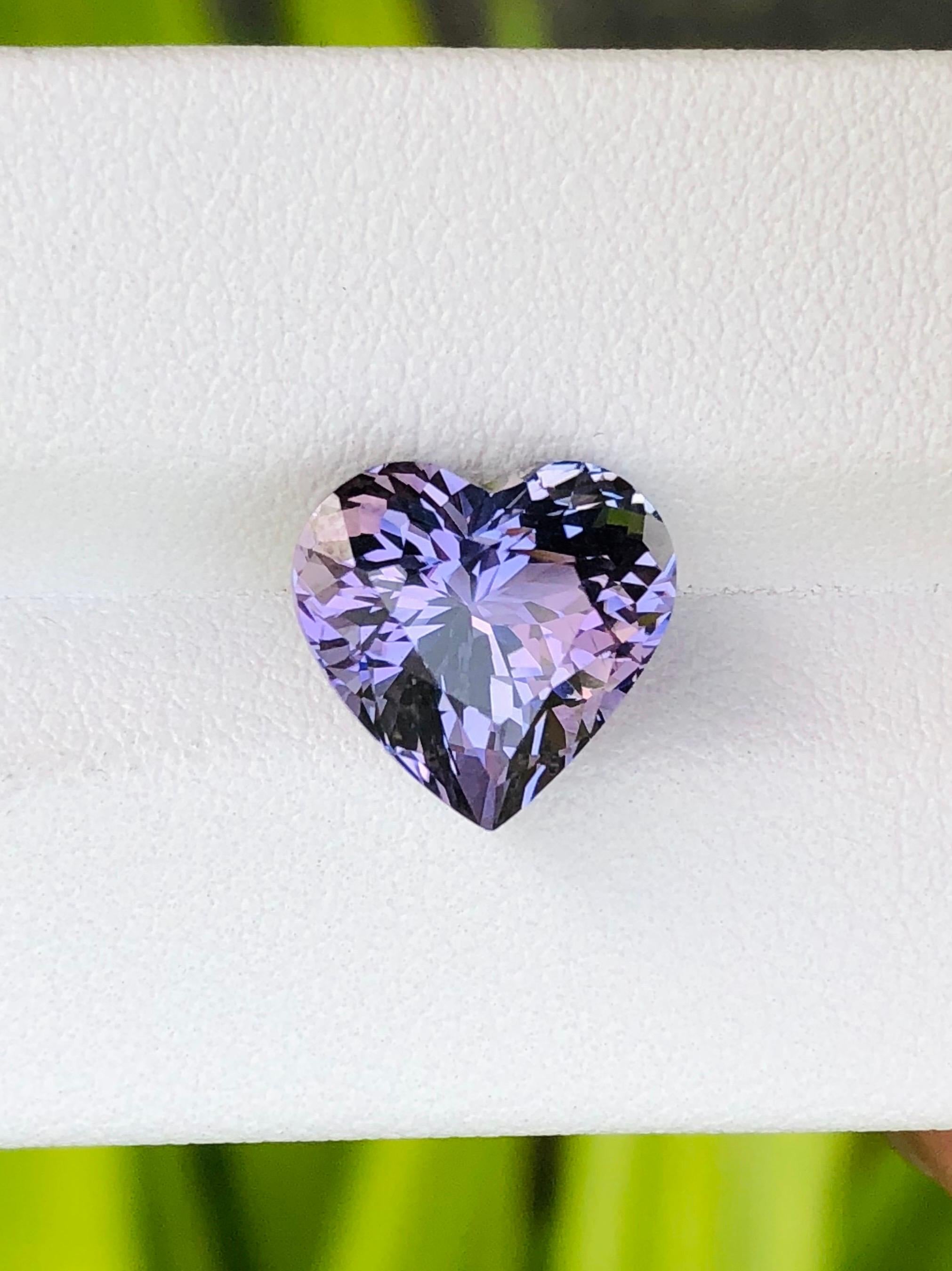 5.98 Ct AIG Certificate Natural Tanzanite Zoisite Unheated Purple Color For Sale 6