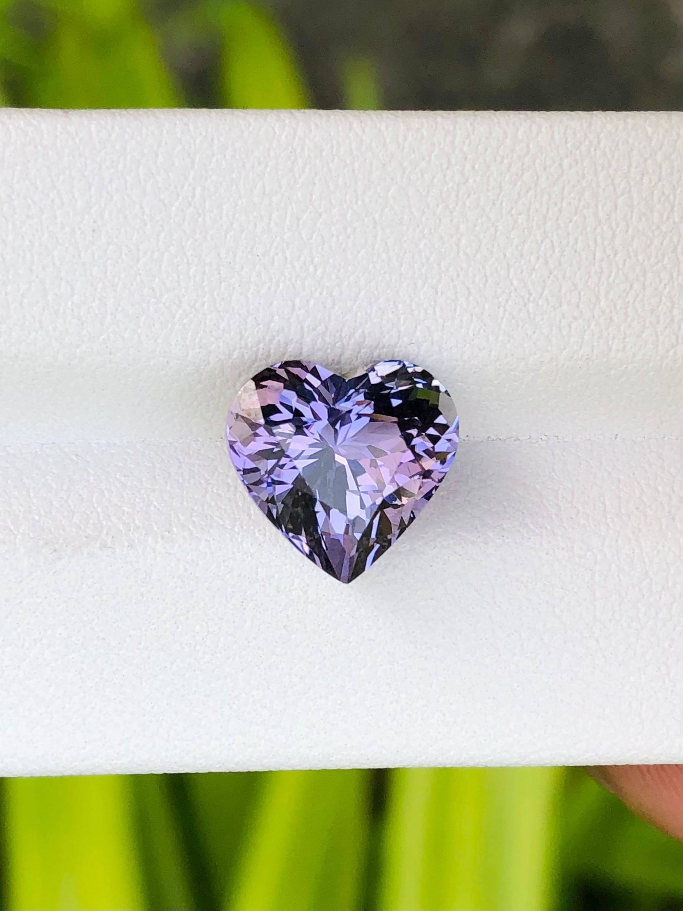 5,98 Ct AIG Zertifikat Natürlicher Tansanit Zoisit Unerhitzt Lila Farbe im Angebot 2