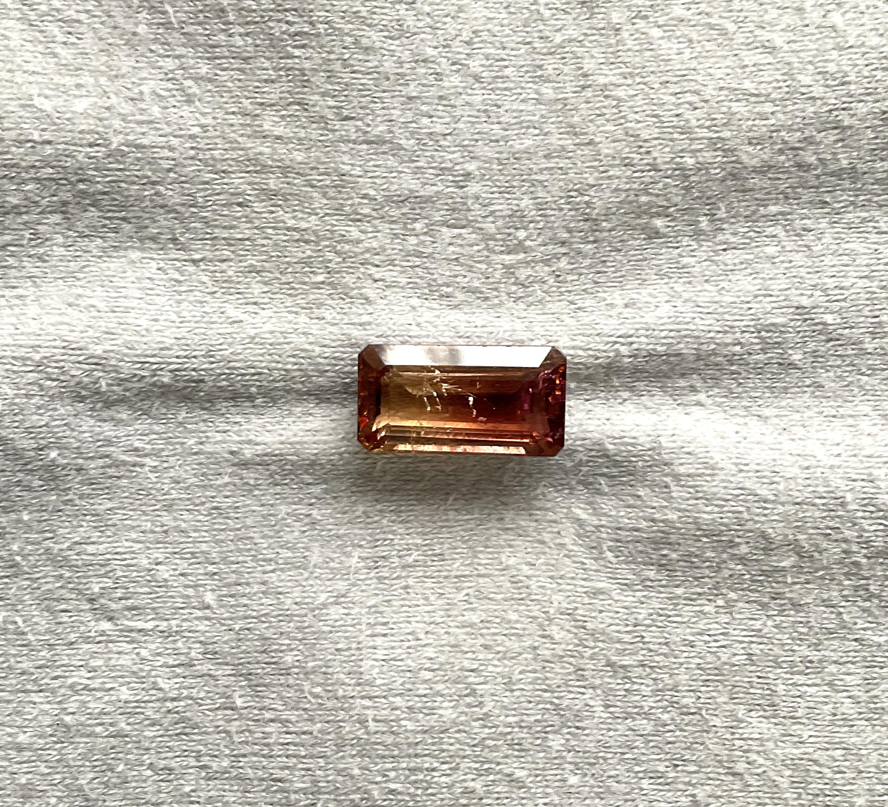 5,99 Karat Bi Farbe Pfirsich Rosa Turmalin Achteck Facettenschliff Stein Natural Gem

Edelstein - Turmalin
Gewicht - 5,99 Karat
Form - Achteck
Größe -  14x7x6 MM
Stücke - 1