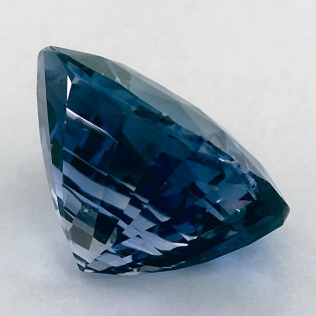 5.99 Ct Blue Sapphire Cushion Loose Gemstone (pierre précieuse en vrac) en vente 1