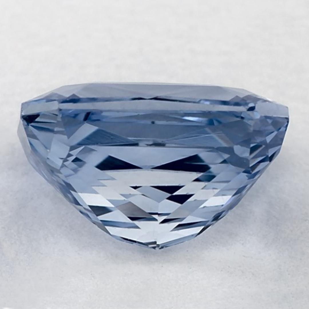 Women's or Men's 5.99 Ct Blue Sapphire Octagon Cut Loose Gemstone For Sale