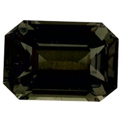 5.99 Ct Green Sapphire Octagon Loose Gemstone (pierre précieuse en vrac)