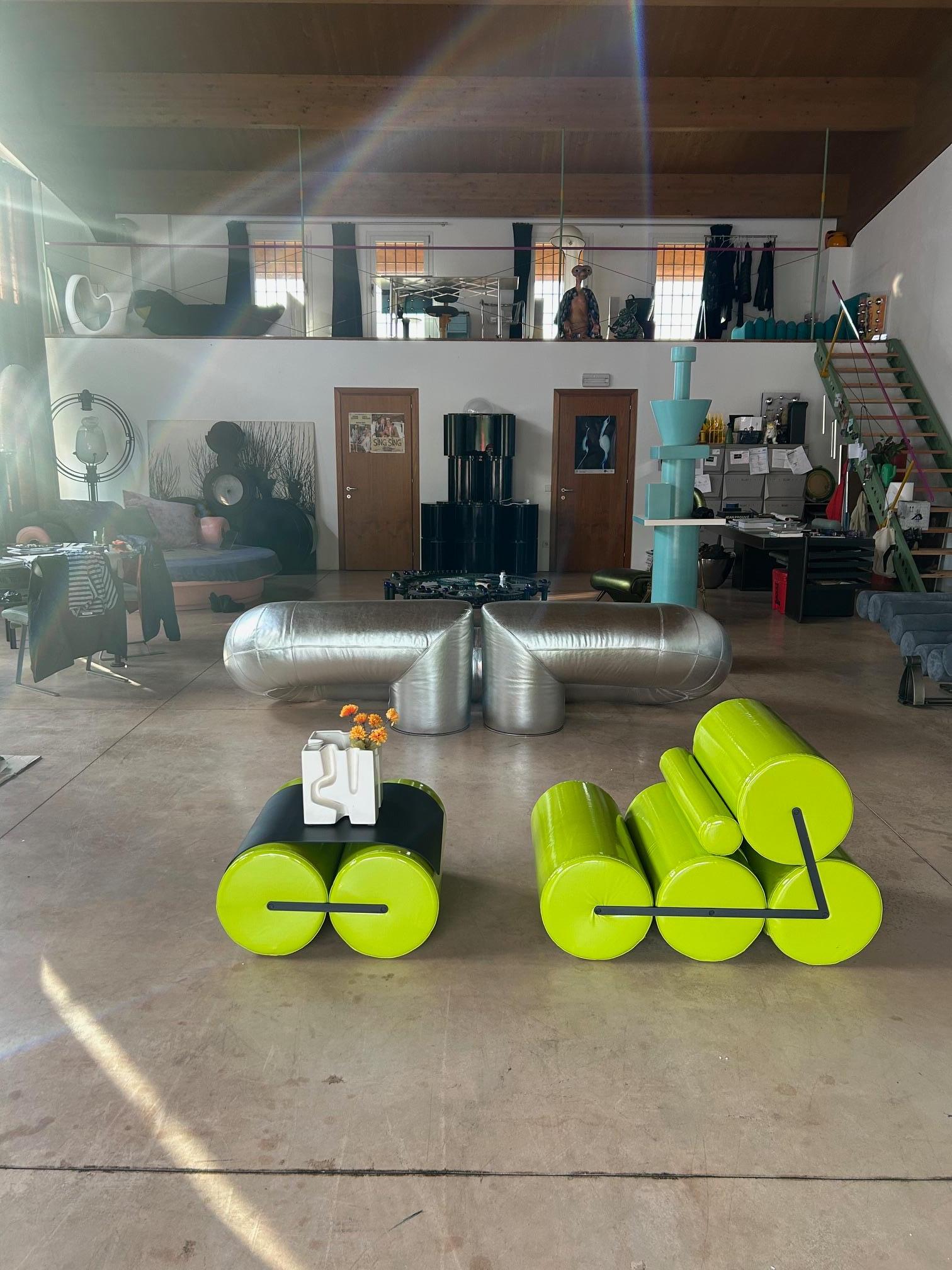 fauteuil et ottoman 