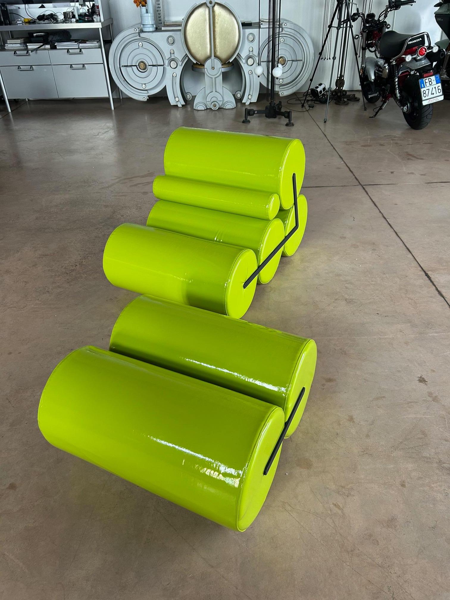 fauteuil et ottoman 