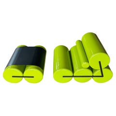 fauteuil et ottoman "5C" conçus par Auro Trivellato pour A.L.I., Italie, années 1970