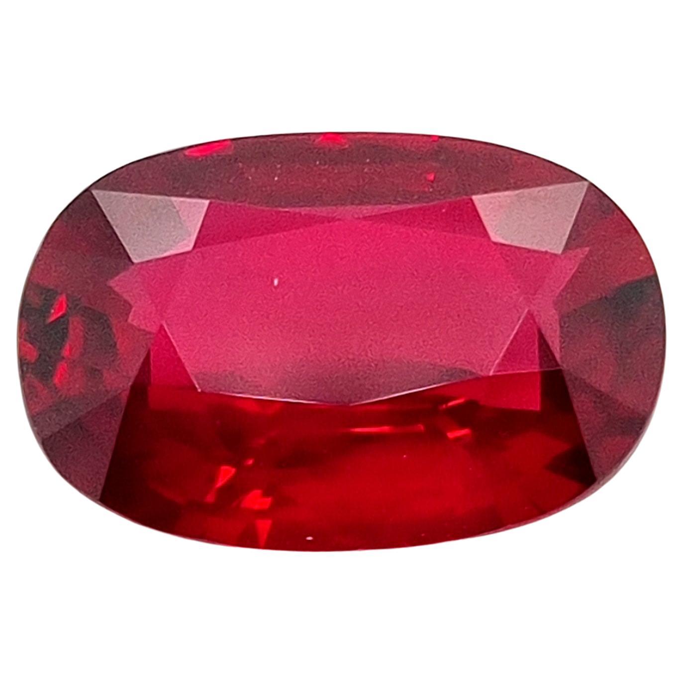 Rubí mozambiqueño "sangre de paloma" no calentado de 5 ct en venta